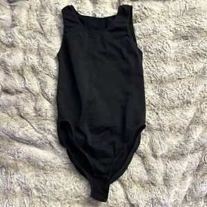 Black Bodysuit Spandex, Size L